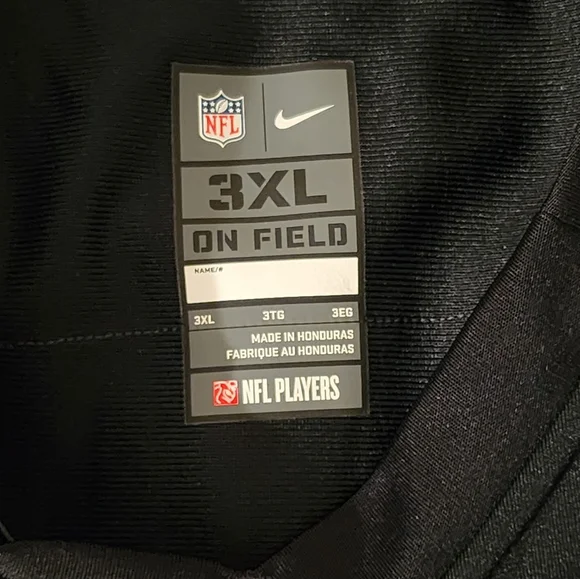 Las Vegas Raiders Abram Jersey- XXXL NWOT - Picture 6 of 10